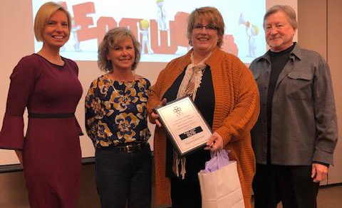Brenda Johnson receives Patient Safety Hero Award
